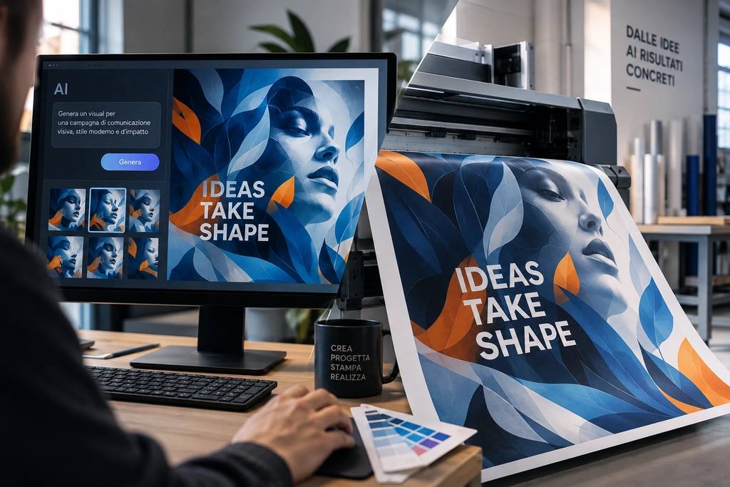 Intelligenza artificiale e graphic design